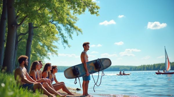 Le wakeboard pour s'éclater entre amis cet été