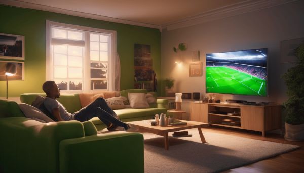 Regarder le match de foot à la télévision : astuces ingéniosité