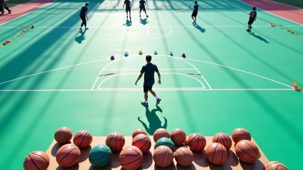 Terrain de basketball : bien choisir sa surface et son équipement